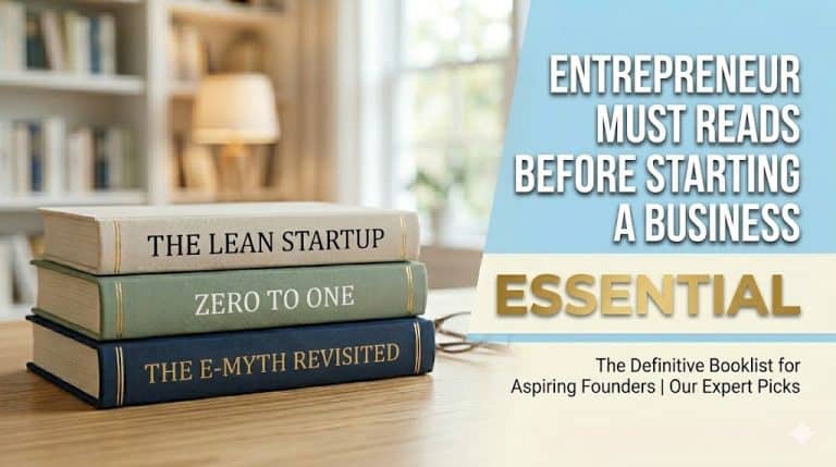 Books Every Entrepreneur Must Read Before Starting a Business